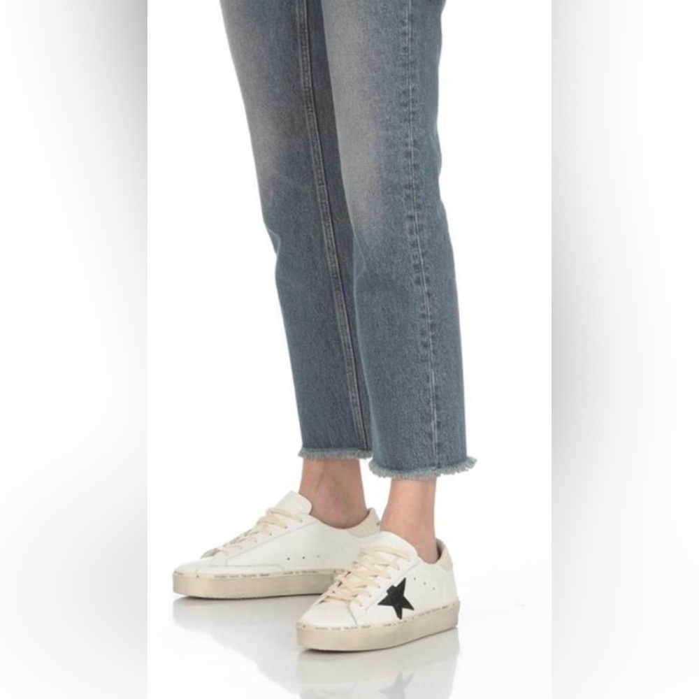 Golden Goose Hi Star NIB Auth White Black Ivory - Picture 2 of 12